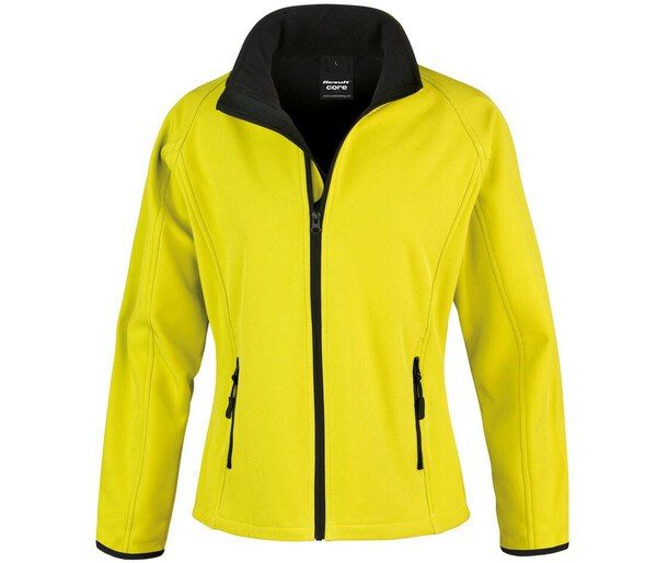 Result R231F - Chaqueta Softshell Core para Damas de fácil impresión