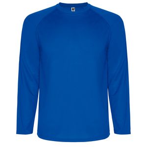 Roly CA0415 - MONTECARLO L/S Technical long-sleeve raglan t-shirt Royal Blue