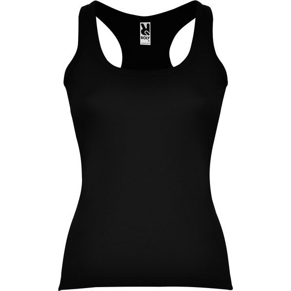 Roly CA6517 - CAROLINA Fitted style tank top with wide and round ribbed neckline and armholes