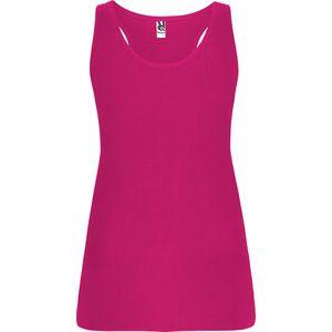 Roly CA6535 - BRENDA Slim-fit tank top with ribbed armholes and loose and rolled ribbed collar Roseton
