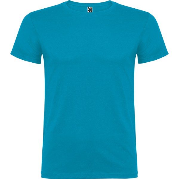 Roly CA6554 - Camiseta de Manga Corta con Cuello Doble en Elastano