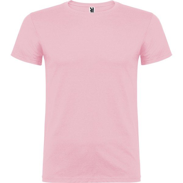 Roly CA6554 - Camiseta de Manga Corta con Cuello Doble en Elastano