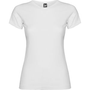 Roly CA6627 - JAMAICA Fitted short-sleeve t-shirt  White