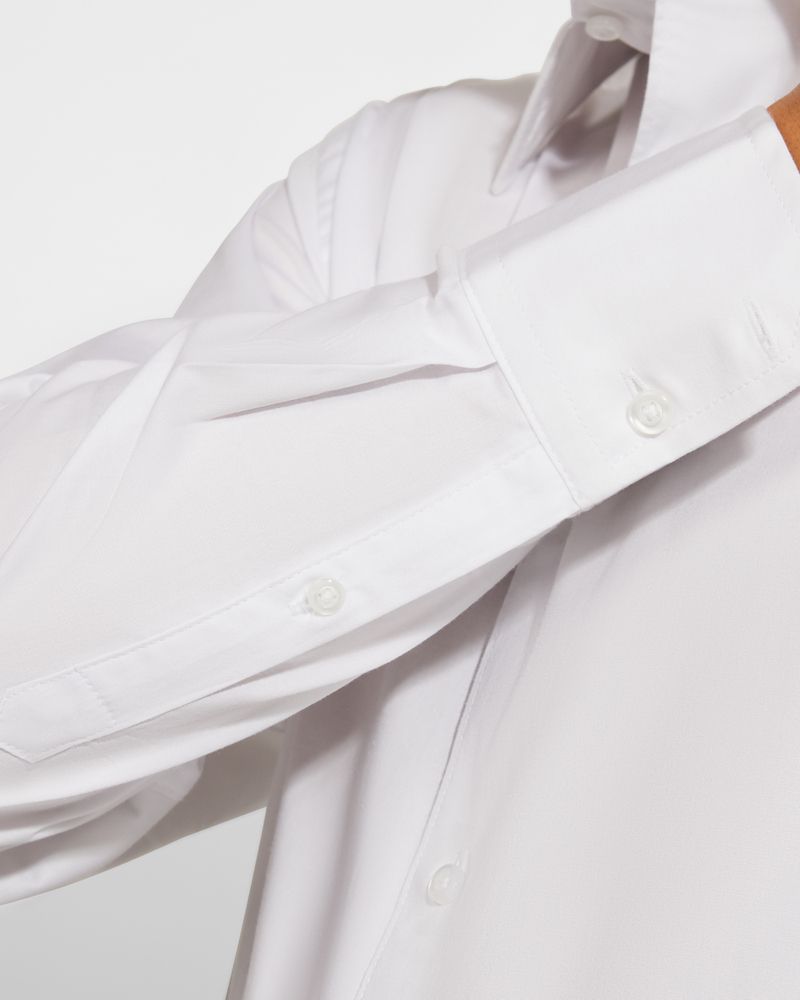 Roly CM5506 - MOSCU Stretchy long-sleeve shirt with interlined collar