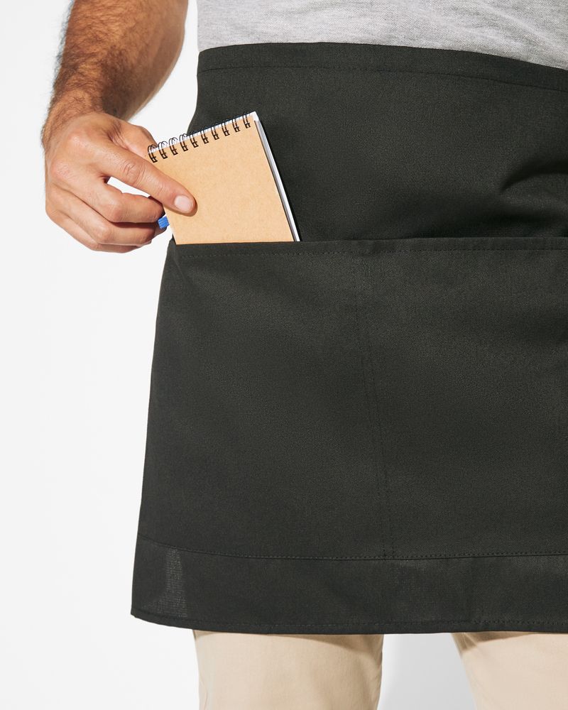 Roly DE9123 - CLASSIC Short apron in twill fabric
