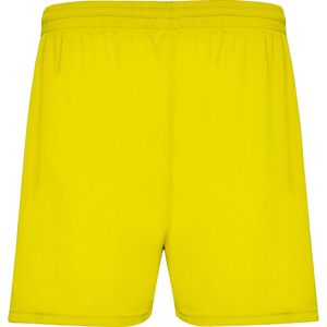 Roly PA0484 - CALCIO Sports shorts with inner slip and elastic waist with drawcord Yellow