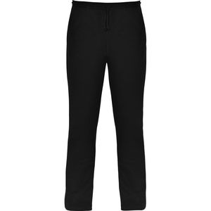Roly PA1173 - NEW ASTUN Straight-cut trousers with two side pockets and adjustable elastic waist with drawcord Black