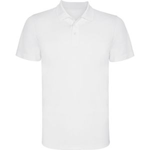 Roly PO0404 - MONZHA Short-sleeve technical polo-shirt White