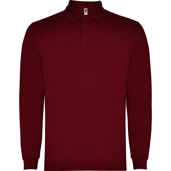 Roly PO5009 - CARPE  Long-sleeve polo shirt with ribbed collar and cuffs