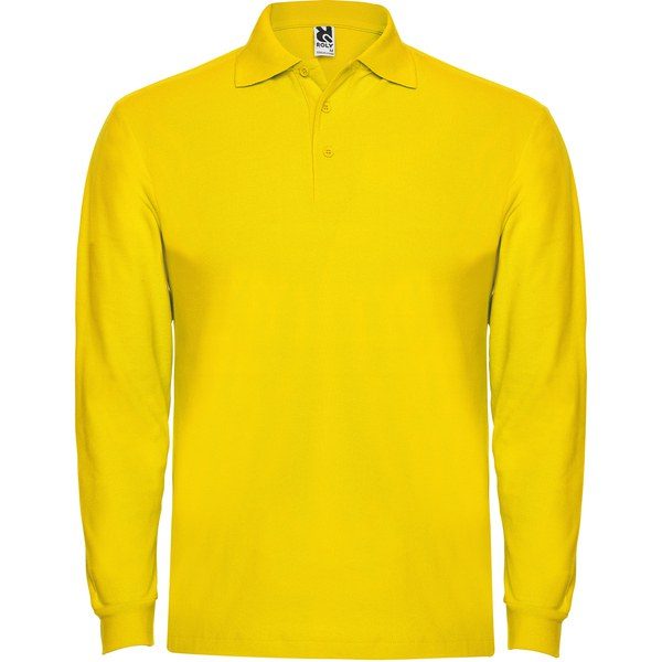 Roly PO6635 - Classic Comfort Long-Sleeve Polo with Ribbed Details