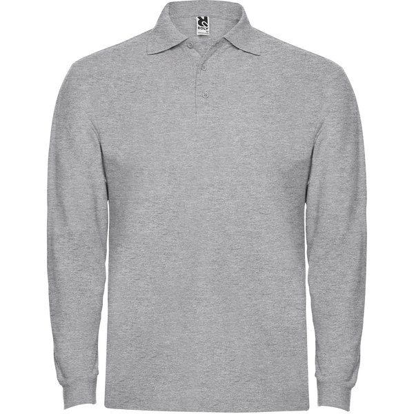 Roly PO6635 - Classic Comfort Long-Sleeve Polo with Ribbed Details