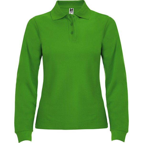 Roly PO6636 - Estrella Womens Slim-Fit Long-Sleeve Polo Shirt