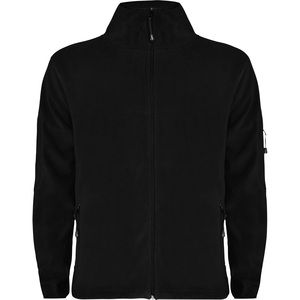 Roly SM1195 - LUCIANE Micro fleece jacket for outdoor sports with high neck and long sleeves Black