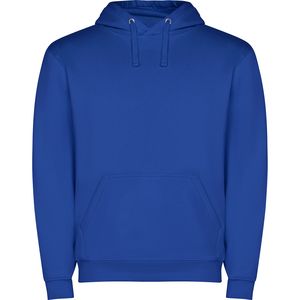 Roly SU1087 - CAPUCHA Hooded sweatshirt with kangaroo style pocket and flat adjustable drawcord Royal Blue