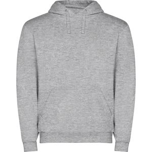 Roly SU1087 - CAPUCHA Hooded sweatshirt with kangaroo style pocket and flat adjustable drawcord Grey