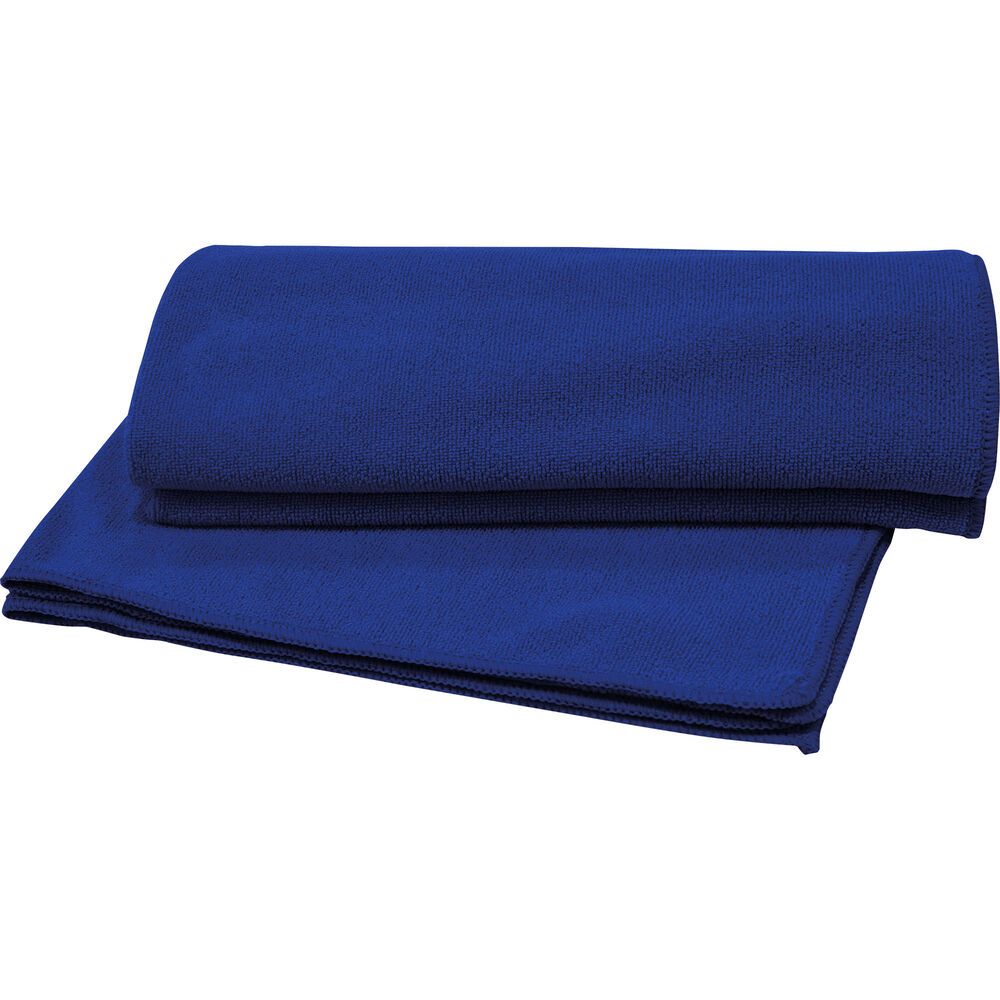 EgotierPro TW7100 - ORLY Beach towel in a two-colour design with practical elastic strap for easy folding