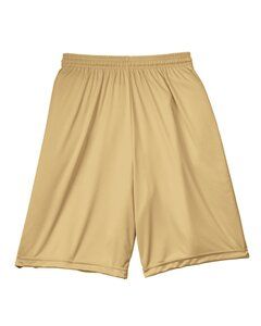 A4 N5283 - Adult 9" Inseam Cooling Performance Shorts Vegas de Oro