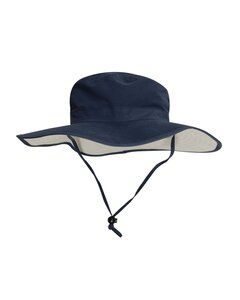 Adams XP101 - UV Guide Style Bucket Hat Navy/Stone