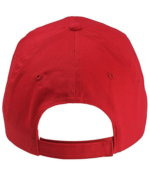 Big Accessories BX880 - 6-Panel Twill 