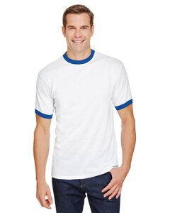 Augusta 710 - Ringer T-Shirt White/Royal