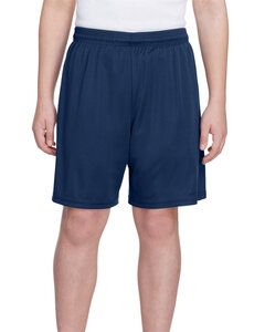 A4 NB5244 - Youth 6" Inseam Cooling Performance Shorts Marina