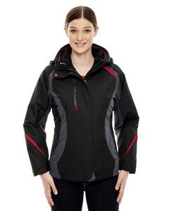 Ash City North End 78195 - Height Ladies 3-In-1 Jackets With Insulated Liner