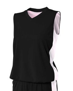 A4 NW2320 - Ladies Reversible Moisture Management Muscle Shirt