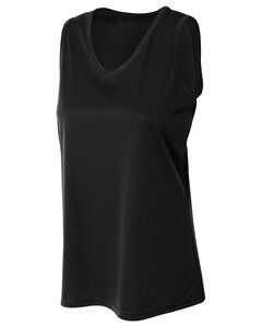 A4 NW2360 - Ladies Athletic Tank Top Negro