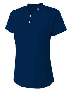 A4 NW3143 - Ladies Tek 2-Button Henley Shirt Marina