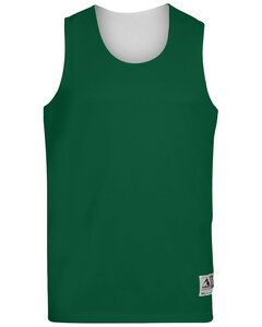 Augusta 149 - Youth Wicking Polyester Reversible Sleeveless Jersey Dark Green/White