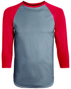Augusta 1505 - Adult Wicking Polyester 3/4 Raglan Sleeve T-Shirt