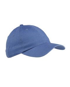 Big Accessories BX001 - 6-Panel Brushed Twill Unstructured Cap Ice Blue