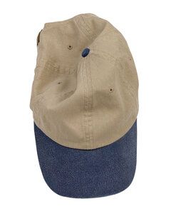 Authentic Pigment 1910 - Pigment-Dyed Baseball Cap Khaki/Navy