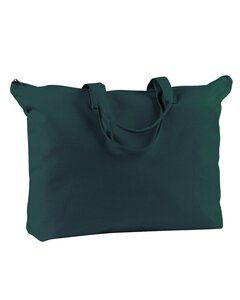 BAGedge BE009 - 12 oz. Canvas Zippered Book Tote