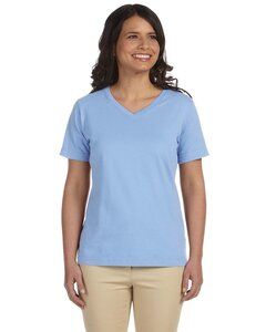 LAT 3587 - Ladies Short Sleeve V-Neck T-Shirt