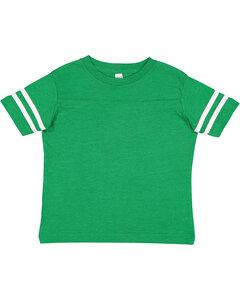 Rabbit Skins 3037 - Vintage Toddler Football T-Shirt Vintage Green