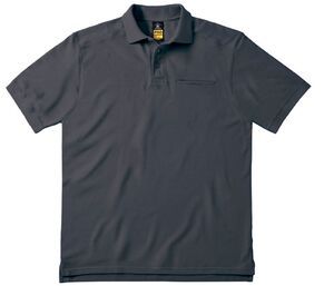 B&C Pro BC815 - Mens short-sleeved polo shirt with chest pocket