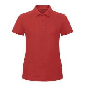 B&C BCI1F - damska koszulka polo Czerwony