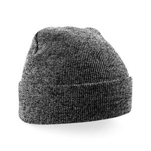 Beechfield BF045 - Beanie with Flap Antique Grey