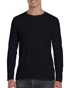 Gildan GN644 - Men's Long Sleeve T-Shirt Black
