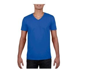 Gildan GN646 - Softstyle™ V-Neck T-Shirt Royal blue