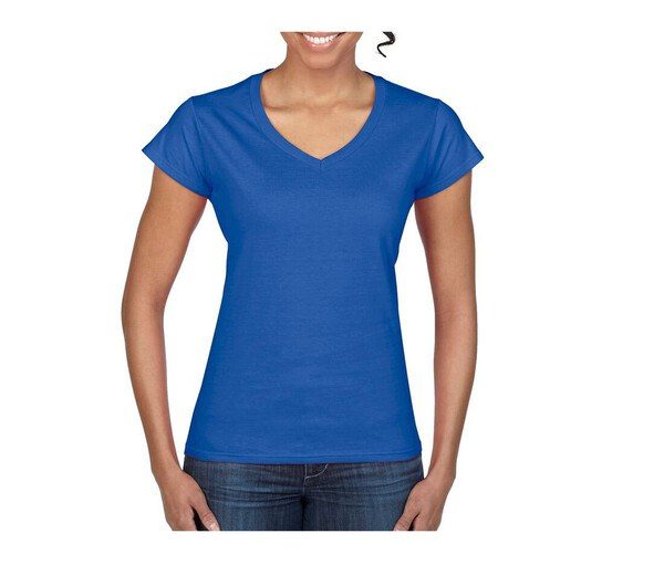 Gildan GN647 - Gildan Womens Lightweight V-Neck Cotton Tee