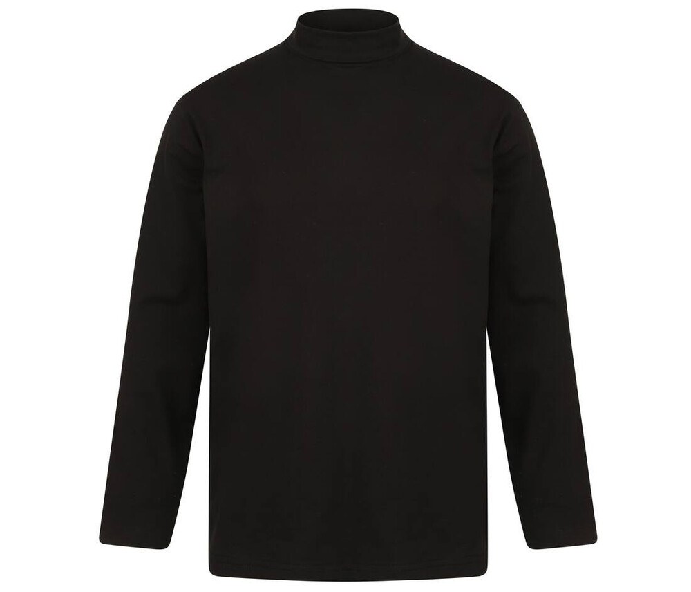 Henbury HY020 - Men's Turtleneck Long Sleeve T-Shirt