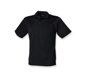 Henbury HY475 - Cool Plus Men's Polo Shirt Black