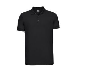 Russell JZ566 - Men's Cotton Polo Shirt Black