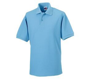 Russell JZ599 - Men's Short Sleeve Polo Shirt Sky