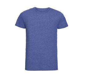 Russell JZ65M - HD Men's Short Sleeve T-Shirt Blue Marl