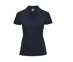 Russell JZ69F - Women's Pique Polo Shirt 100% Cotton French Navy