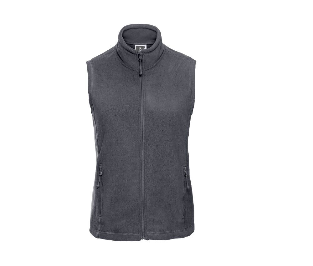 Russell JZ72F - Women's Fleece Vest Zipped Pockets