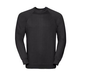 Russell JZ762 - Men's Raglan Sleeve Sweatshirt Black